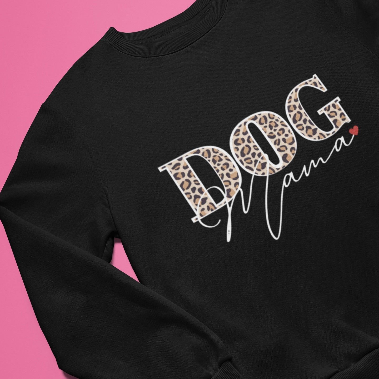 DOG MAMA BLACK SWEAT