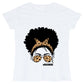 #BOSSMODE AFRO WHITE TEE