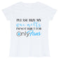 ONLY FANS WAX MELT BLUE & WHITE TEE