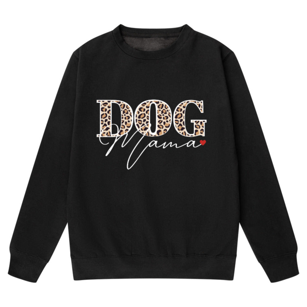 DOG MAMA BLACK SWEAT