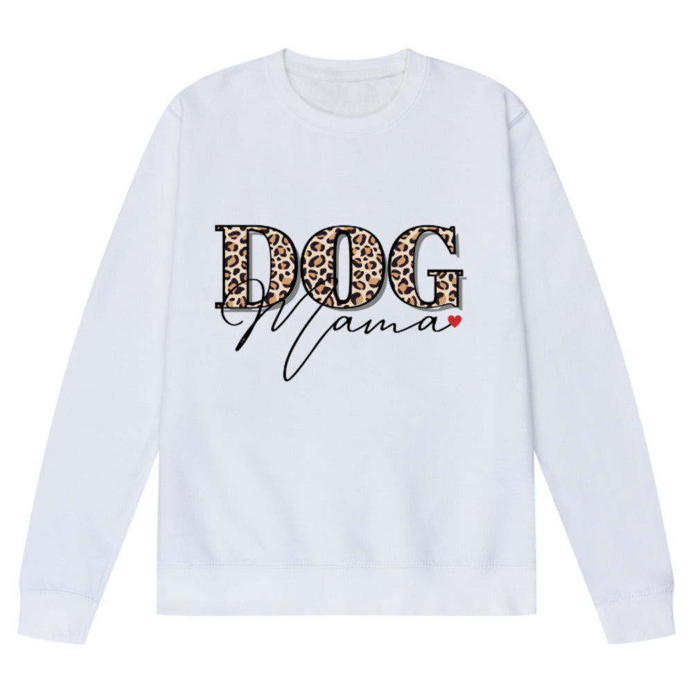 DOG MAMA WHITE SWEAT