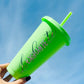 LIME PERSONALISED COLD CUP